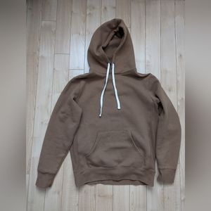 Simons Le 31 mens, unisex hoodie, brown, size medium, relaxed fit